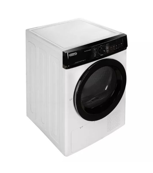 Сушильная машина DeLonghi DTD 1016 H EMILIA белый, 10 кг, сушка - конденсационная, программ - 15, 59.5 x 85 x 64.5 см