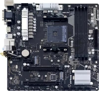 Материнская плата Biostar B550MX/E PRO, AM4, AMD B550, 4xDDR4, 4xSATA, 2xM.2, 1xPCIe 4.0 x16, DVI-D, HDMI, D-Sub, 1x1Gb LAN, 3x3.5 мм, 7.1, microATX