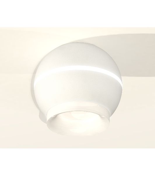 Светильник Ambrella Light XS1101041 SWH/FR белый песок/белый матовый MR16 GU5.3 LED 3W 4200K (C1101, N7165)