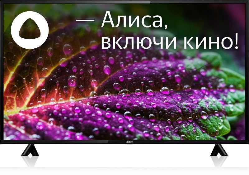 Телевизор BBK 43" 43LEX-7257/FTS2C (B) черный LED FHD Яндекс ТВ