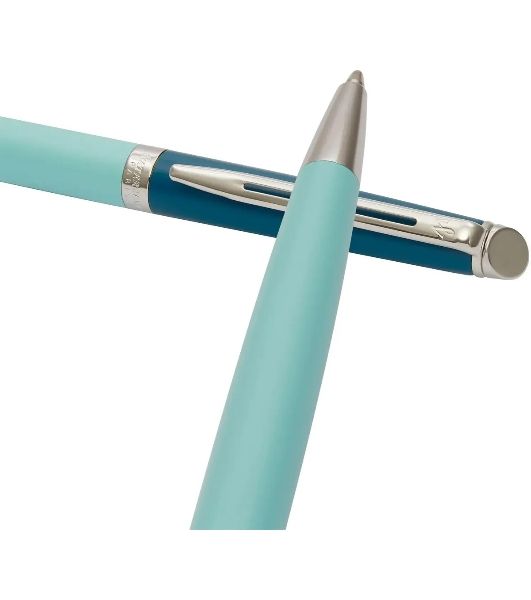 Ручка шариковая Waterman Hemisphere Colour Blocking (2190125) Green CT, M, синие чернила, подарочная коробка