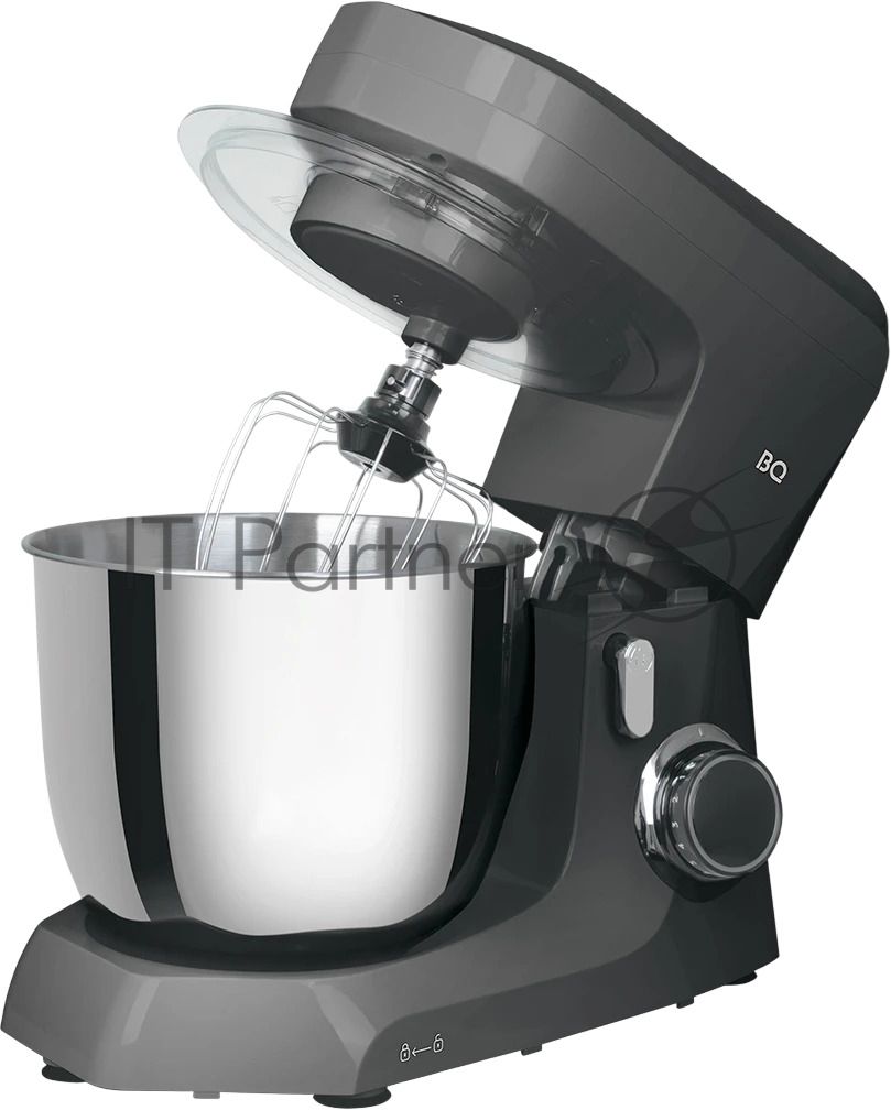Миксер BQ MX342 серый, стационарный, 1600 Вт, 4.5 л, 10 скоростей