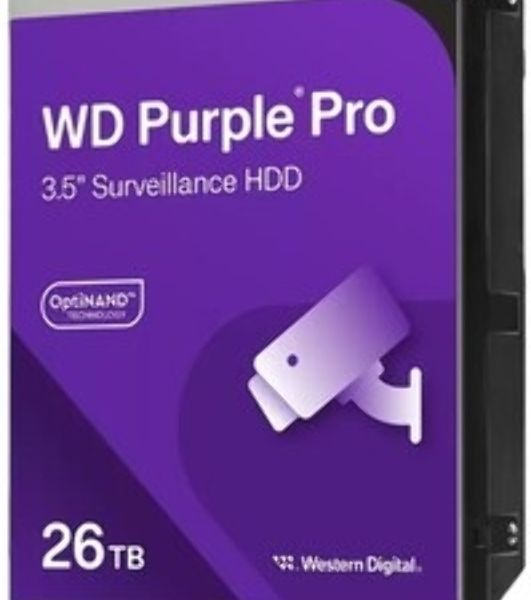 Жесткий диск WD SATA-III 26TB WD260PURP Purple Pro (7200rpm) 512Mb 3.5"