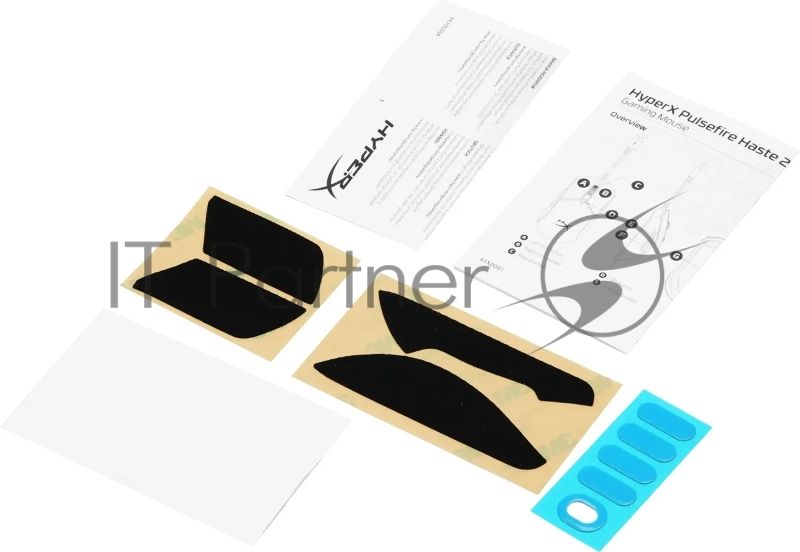 Мышь беспроводная HyperX Haste 2 черный, 26000 dpi, радиоканал, Bluetooth, USB, кнопки - 5