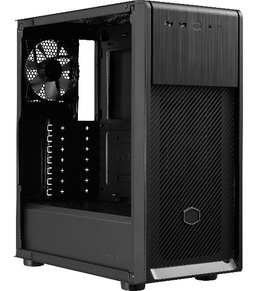 Компьютерный корпус без блока питания Cooler Master Elite 500, 2xUSB3.2, 1x120Fan, w/o PSU, Black, w/o ODD, Window TG left panel, ATX