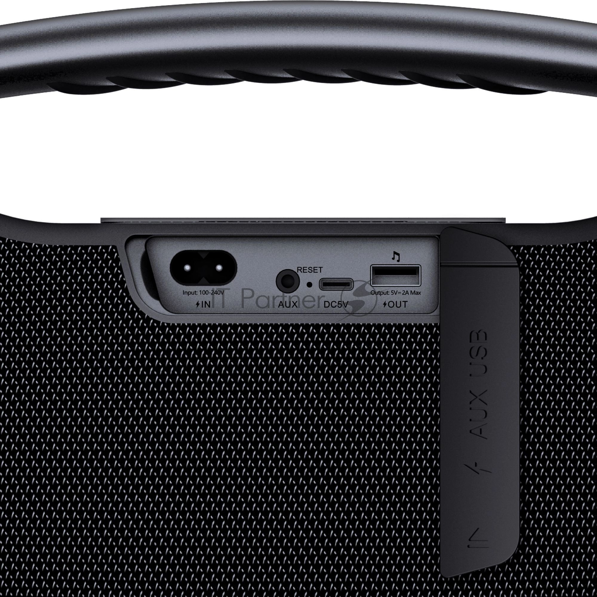 Портативная акустическая система SVEN PS-990, черный, 2.0, 2x90 Вт (RMS), IPx7, TWS, Bluetooth, USB, аккумулятор