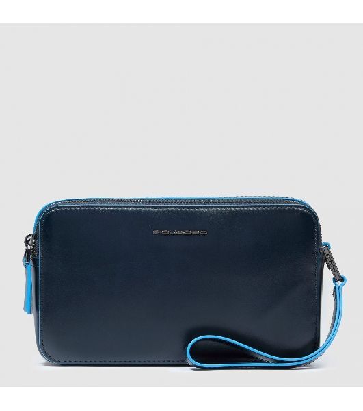 Клатч мужской Piquadro Blue Square AC4221B2/BLU2, синий, натур.кожа