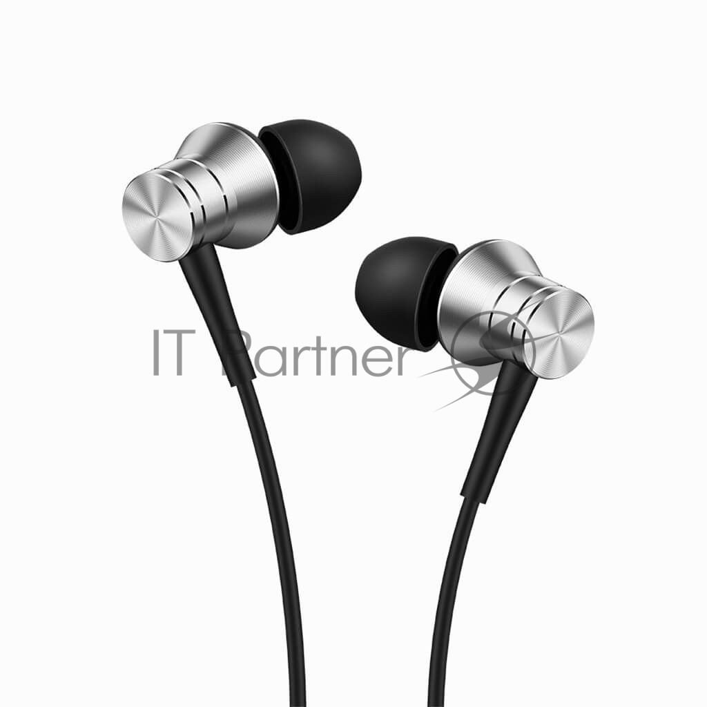 Наушники 1MORE E1009-Silver вставные ( затычки) с микрофоном,20 - 20000 Гц,100 дБ,32 Ом,5 мВт,mini jack 3.5 mm