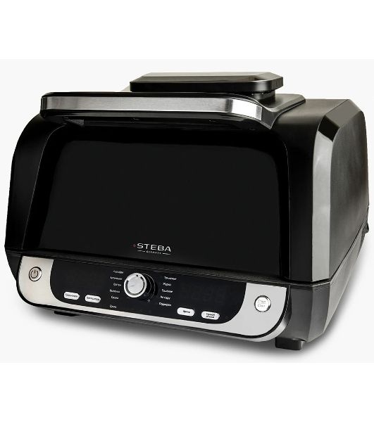 Аэрогриль Steba AG 6000 AirChef черный, 1750 Вт, 10.1 л, кнопки, 11 программ