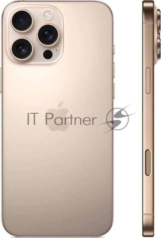 Смартфон Apple iPhone 16 Pro, 8/256Gb, бежевый титан
