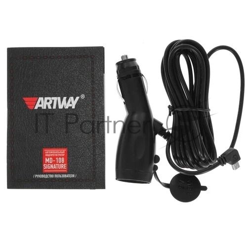 Видеорегистратор с радар-детектором Artway MD-108 GPS черный
