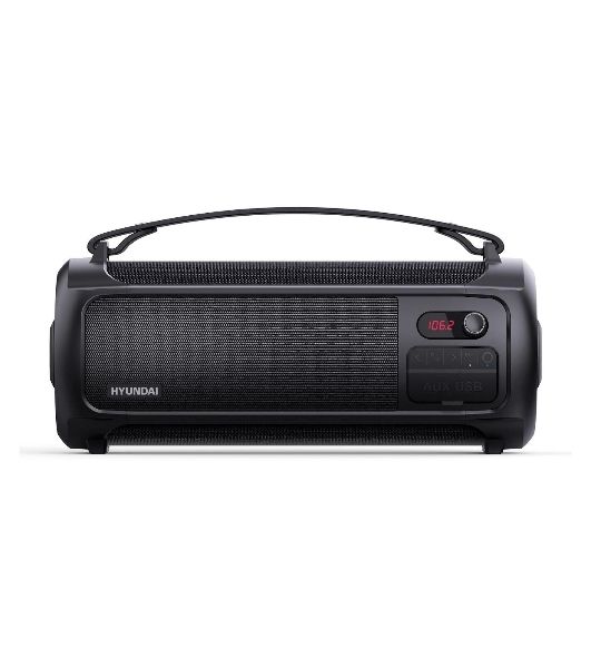 Колонка портативная Hyundai H-PS1025 черный 40W 2.0 BT 10м 3000mAh