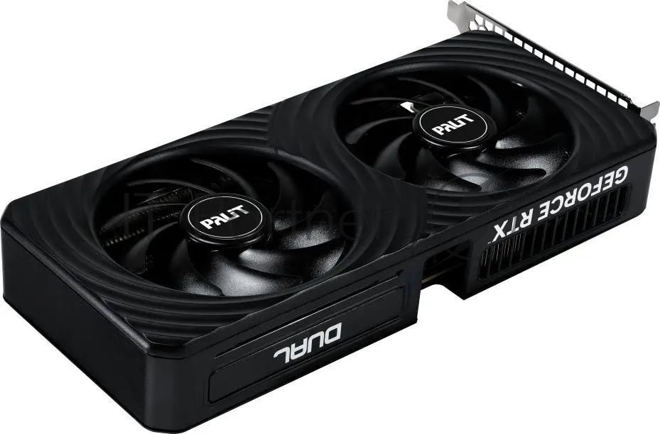 Видеокарта Palit GeForce RTX 5060 Ti DUAL, 8 GB GDDR7, 128 bit, 3xDisplayPort, HDMI, GPU 2407 MHz