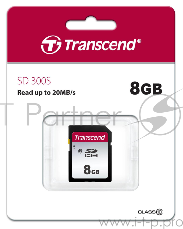 Флеш карта Transcend 8Gb SDHC Class 10 UHS-I U1 R95, W45Mb/s