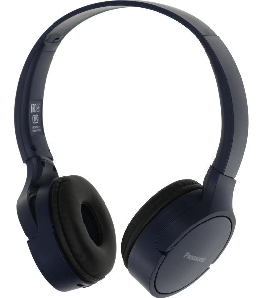 Беспроводные наушники Panasonic RB-HF420BGEA синий, накладные, Bluetooth, быстрая зарядка