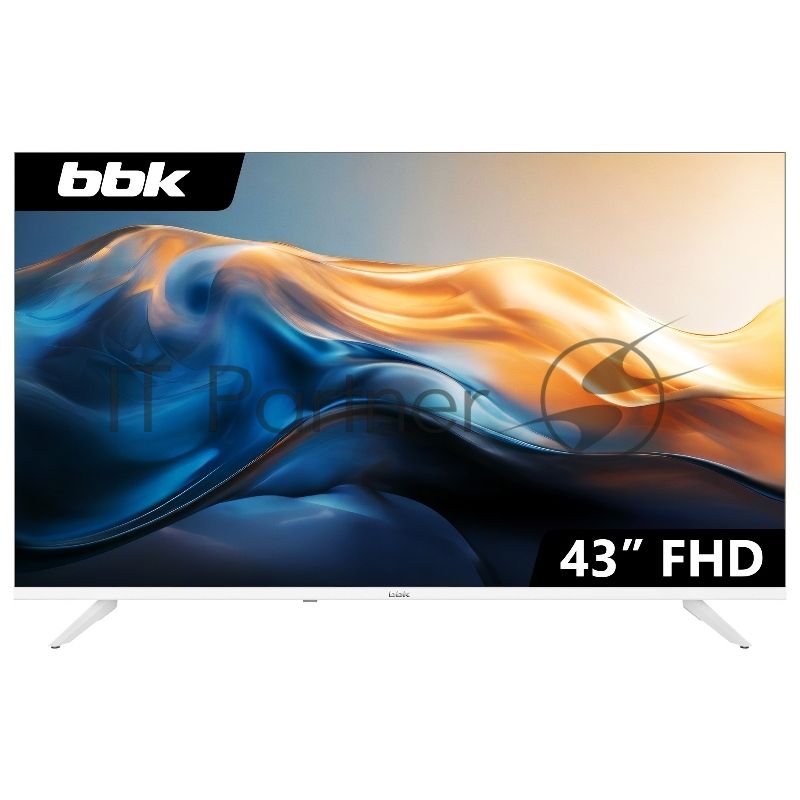 Телевизор BBK 43" 43LEM-1041 FTS2C белый FHD
