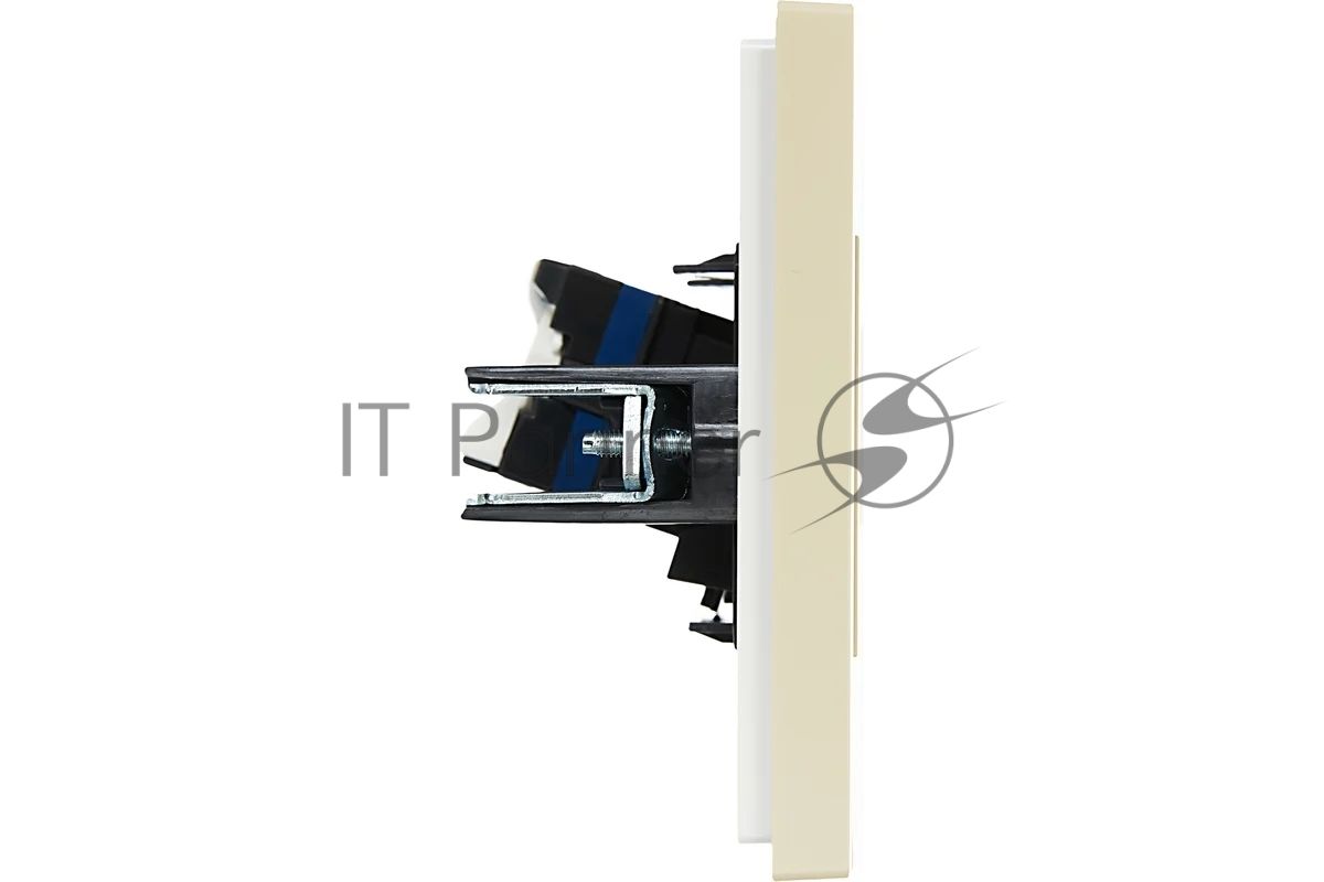 Розетка компьютерная RJ45 кат.6 IEK FORTE&PIANO FP431 ваниль