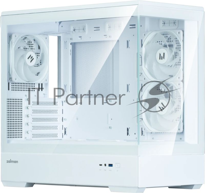 Компьютерный корпус Zalman Minitower P30 White V2 (mATX, White, без БП)