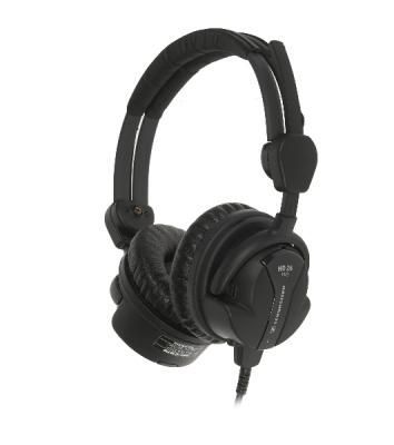 Проводные наушники Sennheiser HD 26 Pro черный, накладные, Jack 3.5/6.3 мм, складная чашка