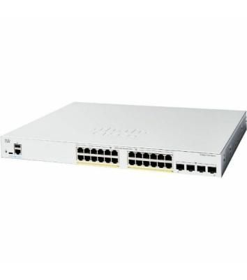 Коммутатор Cisco Catalyst C1200-24P-4G, 24×1 Гбит/с + 4×1 Гбит/с SFP+, управляемый