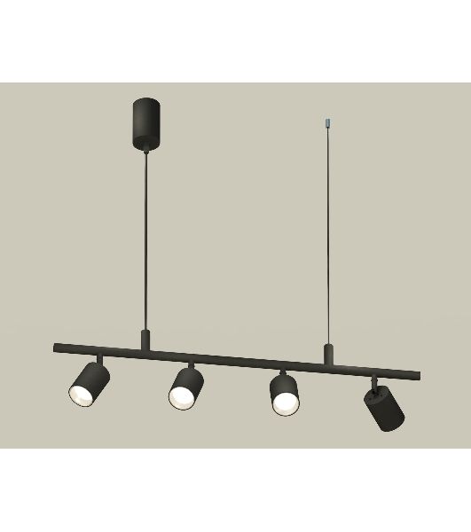 Светильник Ambrella light XB9002130/4 SBK/PSL черный песок/серебро полированное MR16 GU5.3 (С9002, С6313, N6112)