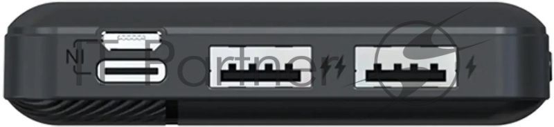Портативный аккумулятор Buro BP10A 10000mAh 10W 2A 2xUSB-A черный