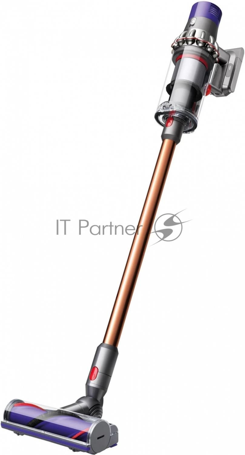 Пылесос-электровеник Dyson Cyclone V10 Absolute (SV12) 525Вт серебристый/медный