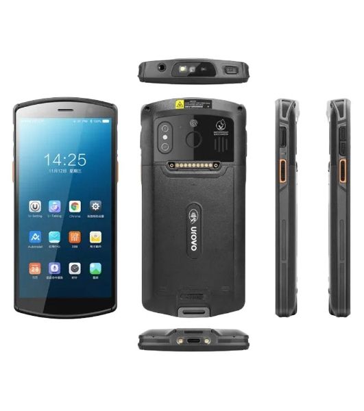 Терминал сбора данных Urovo DT50 (DT50-SH7S11E4F31) 2D Image Honeywell HS7, 4/64 ГБ, Android 11, USB, Bluetooth, WiFi, NFC, USB Type-C, MicroSD, Аудио выход, Вход микрофона, SIM, 2G, 3G, 4G, 5.7 ", 720x1440 pix, сенсорный