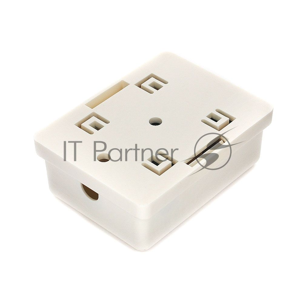 Розетка GEMBIRD NAS212 RJ-45 кат.STP 5e внешняя экранированная 1 порт, 110/Krone