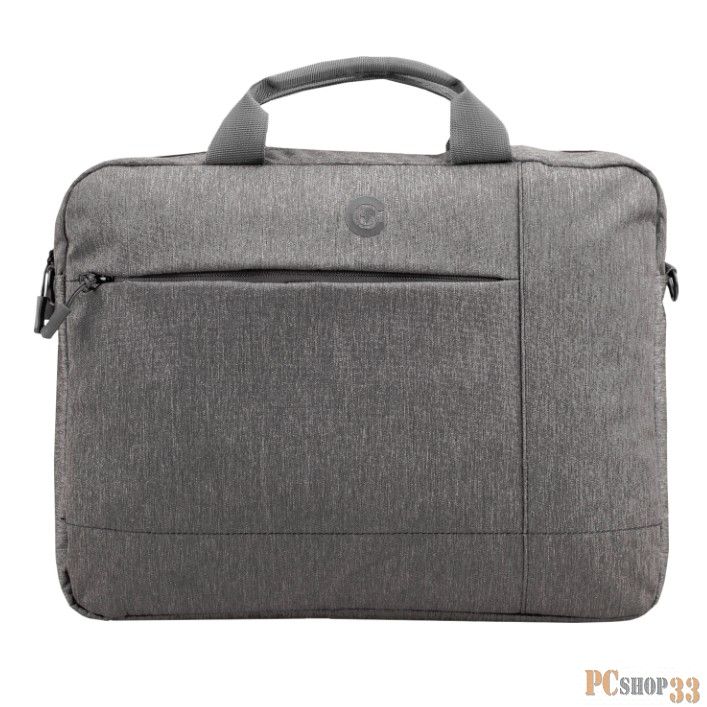 Сумка для ноутбука Continent CC-211 Grey (полиэстр, серый 15,6'')