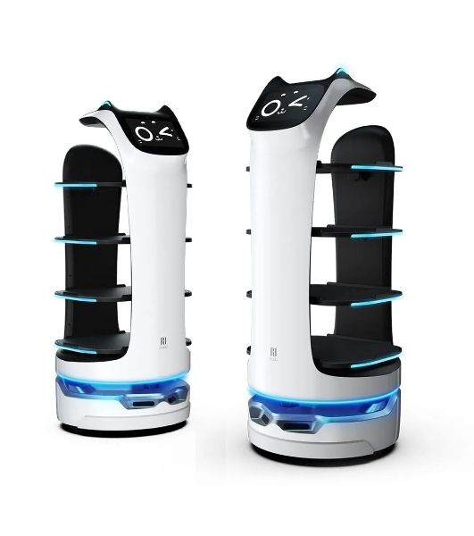 Робот-официант Pudu Robotics BellaBot BL101 Advanced with face recognition