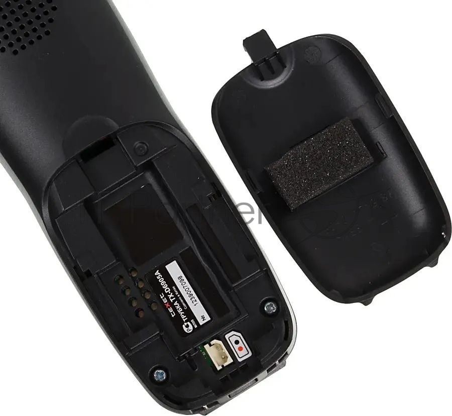 Радиотелефон teXet TX-D6905A черный (громкая связь,телефонная книга на 50 имен и номеров, определитель номера, будильник)