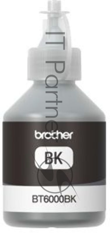 Чернила пигментные Brother BT6000BK черный (108 мл, 6000 стр.) для Brother DCP-T300/T500W/T700W