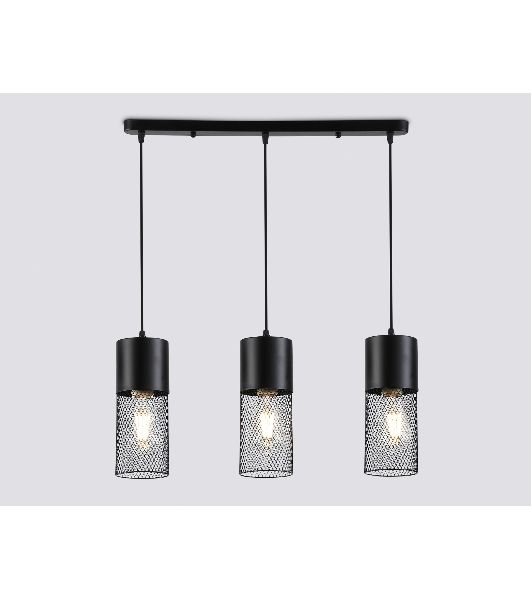 Светильник Ambrella light TR8501/3 BK черный E27/3 max 60W 550*100*1000
