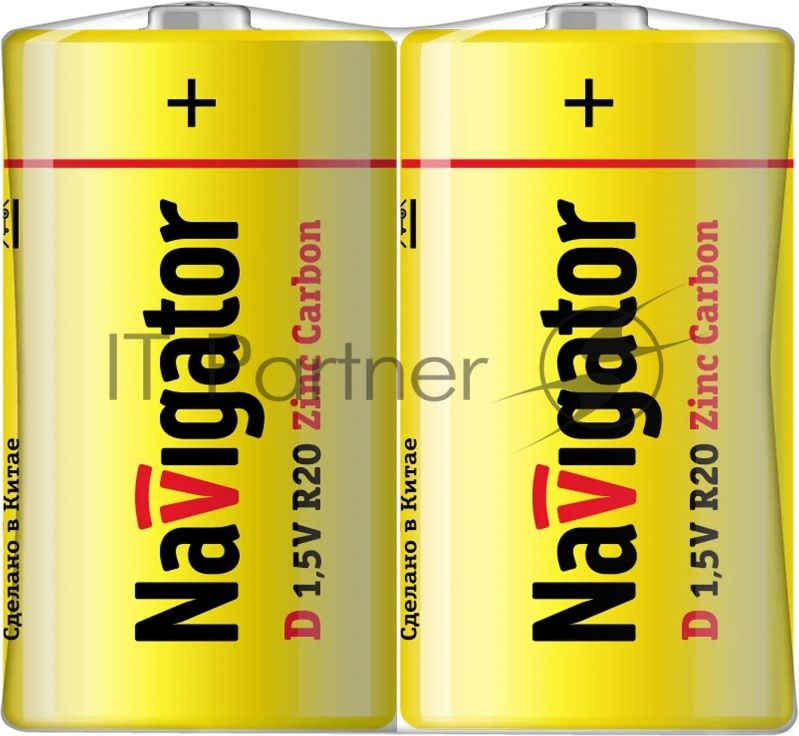 Элемент питания Navigator NBT-NS-R20-SH2, 1.5 В