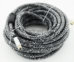 Кабель HDMI Ver.1.4 черный jack HDMI19 (m)/HDMI19 (m) 20м феррит.кольца позолоченные контакты