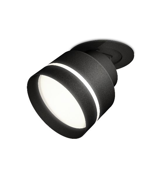 Светильник Ambrella Light XM8102525 SBK/FR черный песок/белый матовый GX53 (A2242, A2106, C8102, N8462)