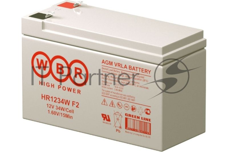 Батарея для ИБП WBR HR 1234W (12V 9Ah)