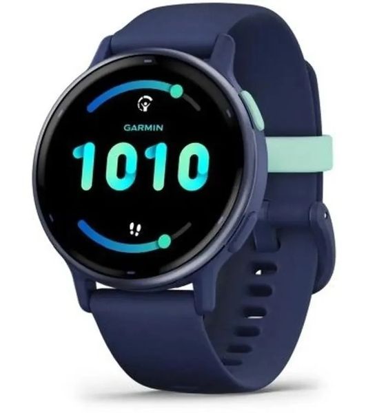 Умные часы Garmin Vivoactive 5, 1.2" AMOLED, 5G, Wi-Fi, Bluetooth, NFC, 5 ATM, синий