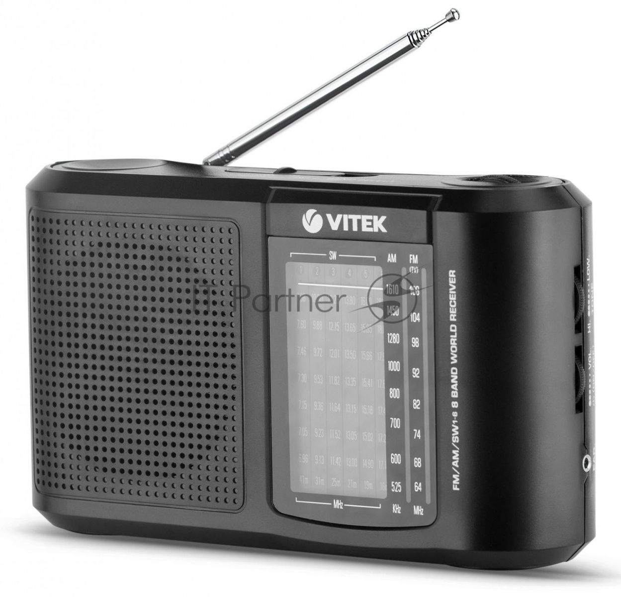 Радиоприемник Vitek VT-3590 BK черный