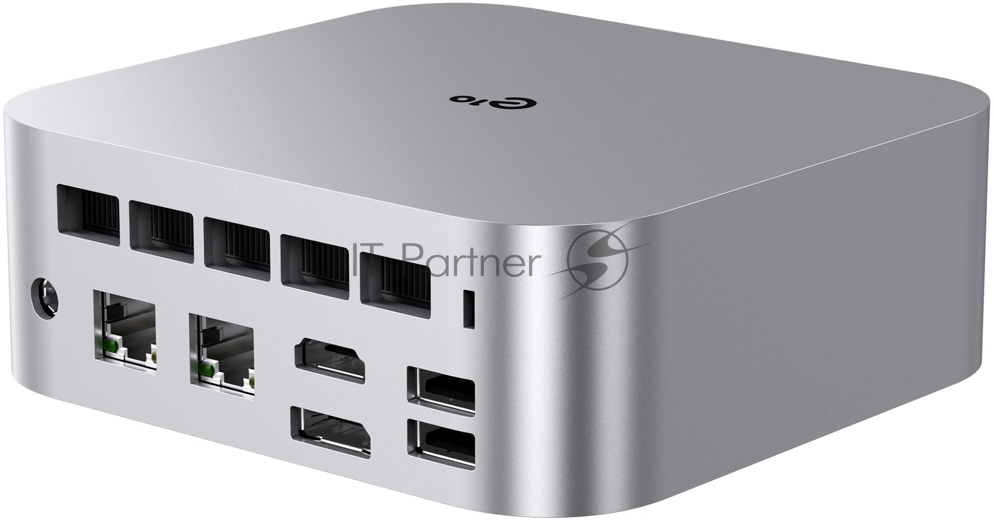 Неттоп Acer Gadget ETBox AI P09H U7 256V (2.2) 16Gb SSD1Tb ARC 140V Windows 11 Pro 2x2.5GbitEth WiFi BT 90W серебристый