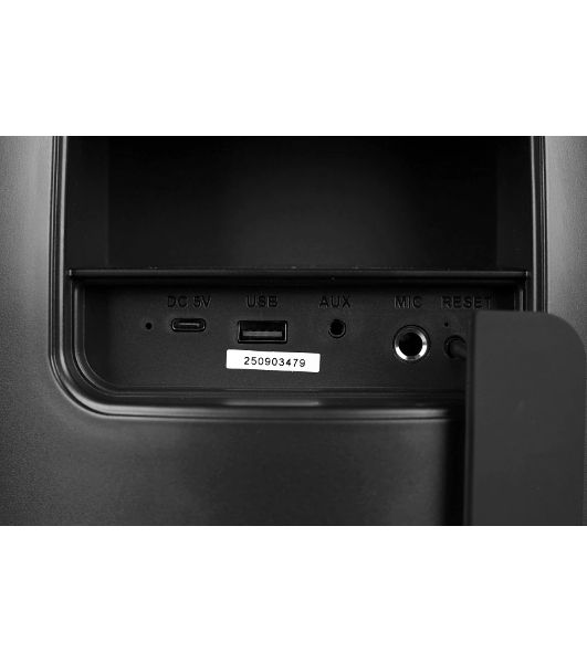 Портативная колонка Ural Болт 45х20 черный 450W 2.0 BT/3.5Jack/USB-C 10м 8000mAh (УРАЛ БОЛТ 45Х20)