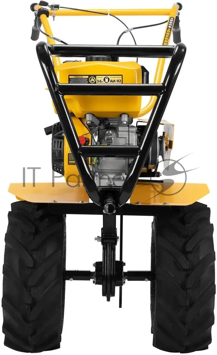 Мотоблок Denzel DPT-470S-PRO, 7 л.с., ремен.сцеп, фрез 3х4, ШОМ, передачи 4В/2Н