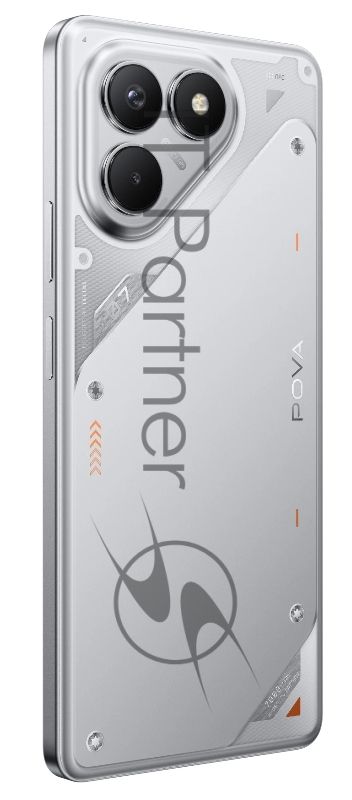 Смартфон Tecno POVA 7 Neo 8/256Gb, серебристый
