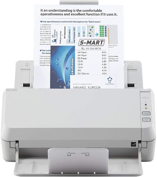 Сканер Fujitsu/Ricoh SP-1130N (PA03811-B021), (А4, 30/60 стр. в мин. двусторонний, ADF 50 листов), белый