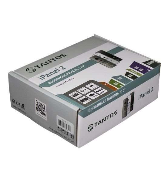 Видеопанель Tantos iPanel 2+, цветная, накладная, черный