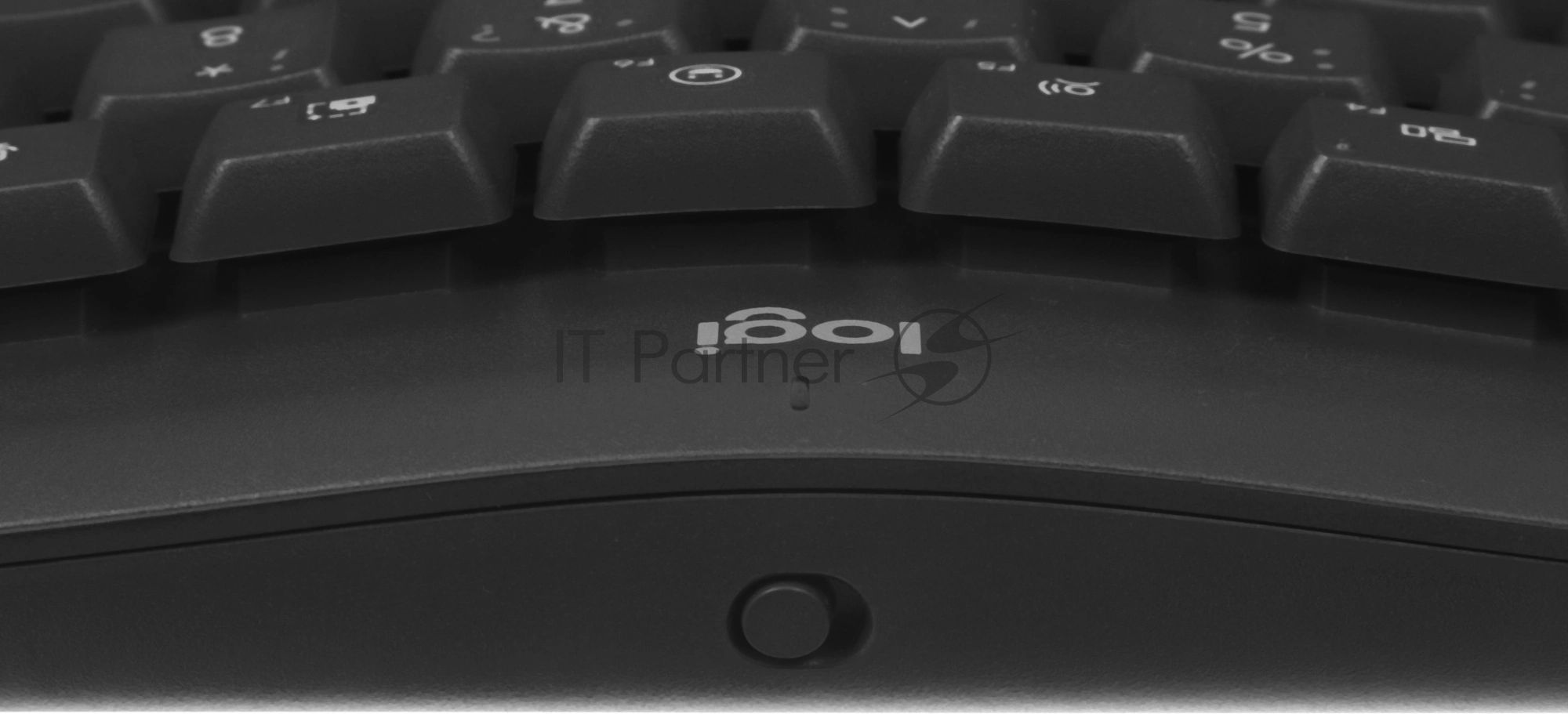 Клавиатура Logitech Wave Keys беспроводная, Bluetooth, радиоканал, серый