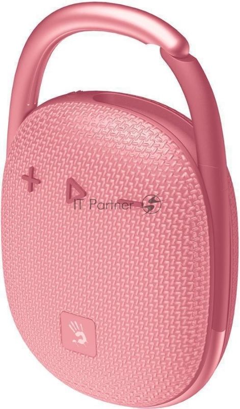 Портативная колонка A4Tech Bloody S5 Lock розовый 5W 1.0 BT 10м 1600mAh (S5 LOCK PINK)
