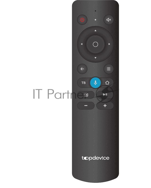 Телевизор TopDevice 50'' TDTV50CS07U_BKчерный UHD Smart YaOS 1 5Gb 8Gb