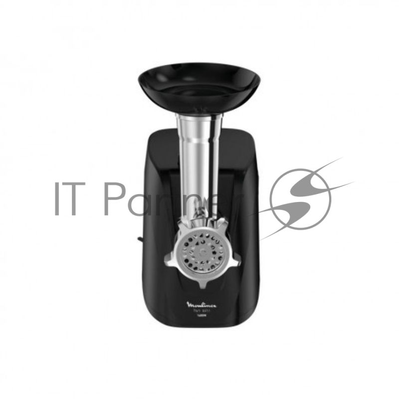 Мясорубка электрическая Moulinex ME112832 1600 Вт, черный/серебристый